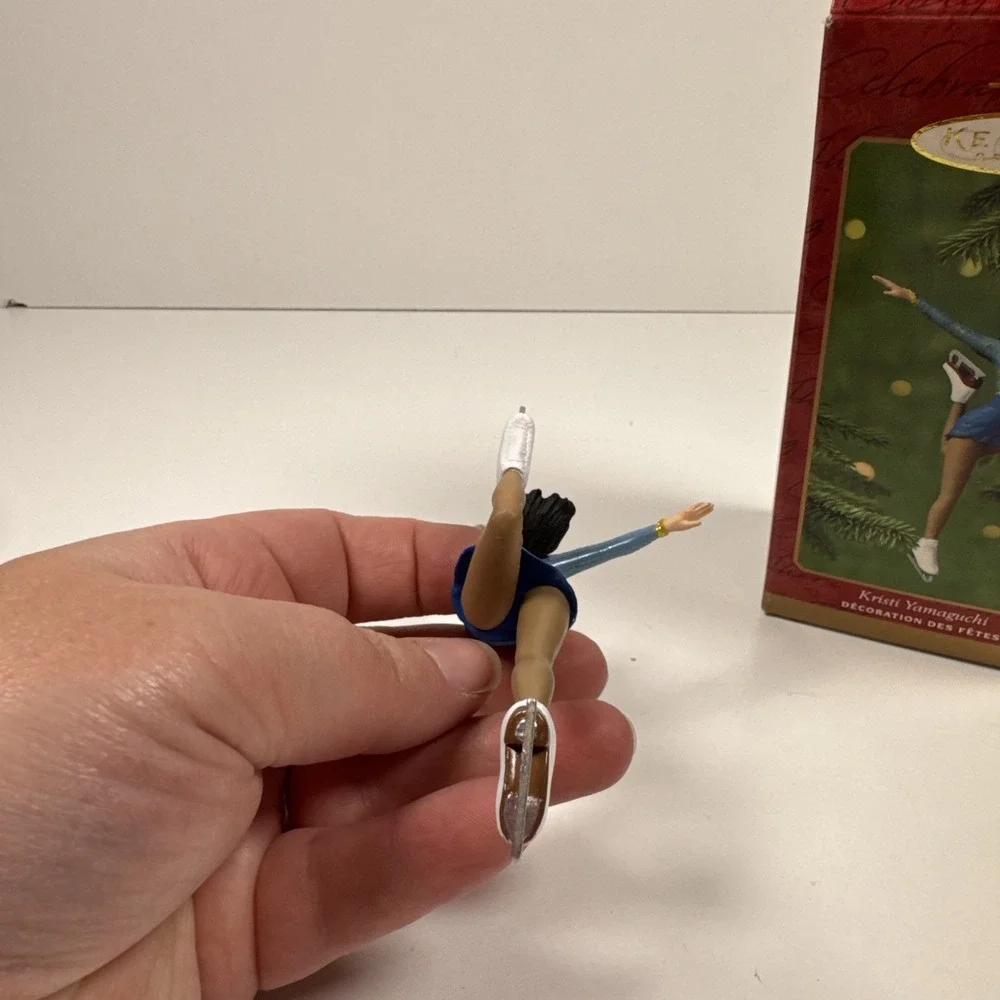 Hallmark Keepsake Kristi Yamaguchi Figure Skater Christmas Ornament 5.5